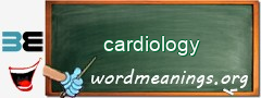 WordMeaning blackboard for cardiology